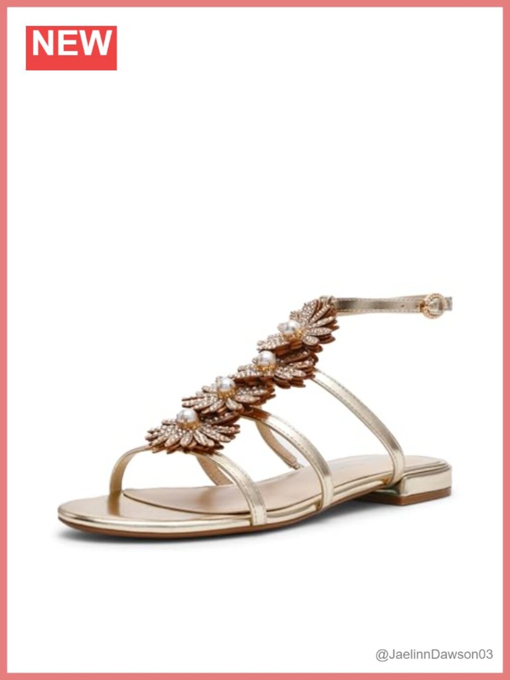 Betsey Johnson Joyce Rhinestone Heeled Sandals